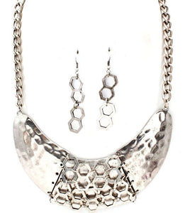 Necklace & Earring Set-4297 - LABELSHOES