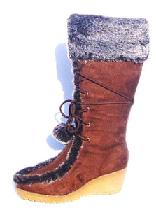 City Brown Boots - LABELSHOES