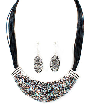 Necklace & Earring Set - 99583 - LABELSHOES