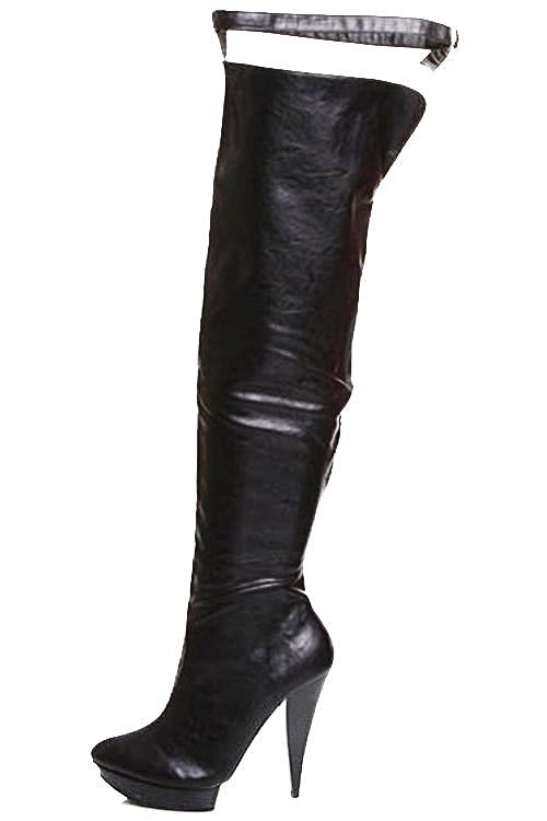Charlotte Over The Knee Boots - LABELSHOES