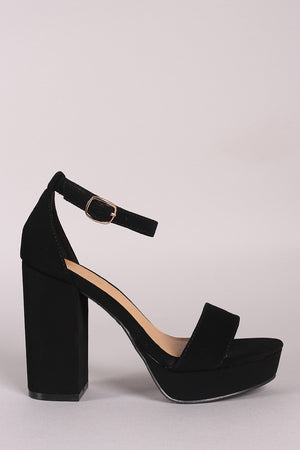 Miss Lola | Party Ready Black Embellished Platform Heels – MISS LOLA