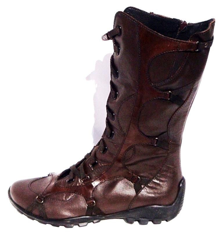 Testa di Moro Brown 3/4 Boots - LABELSHOES
