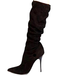 Black High Heels Boots - WR - LABELSHOES